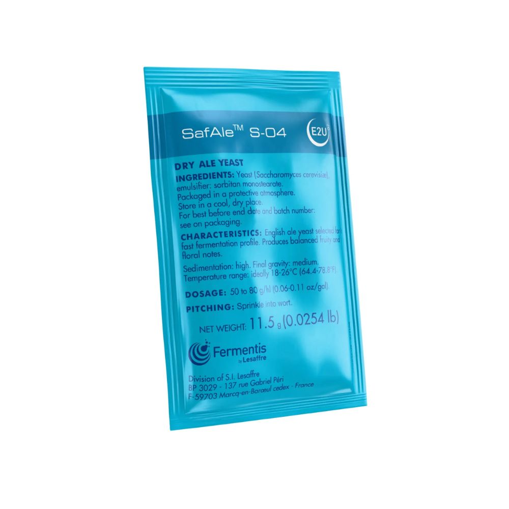 Fermentis SafAle S-04 Yeast x 11.5g - KegLand