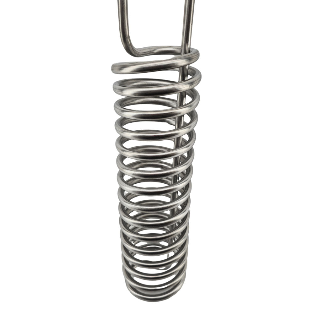 Use glycol to heat and cool your fermenter with this easy to install heat exchange coil. It will fit any 110mm diameter opening. Suitable for FermZillas and Kegmenters.