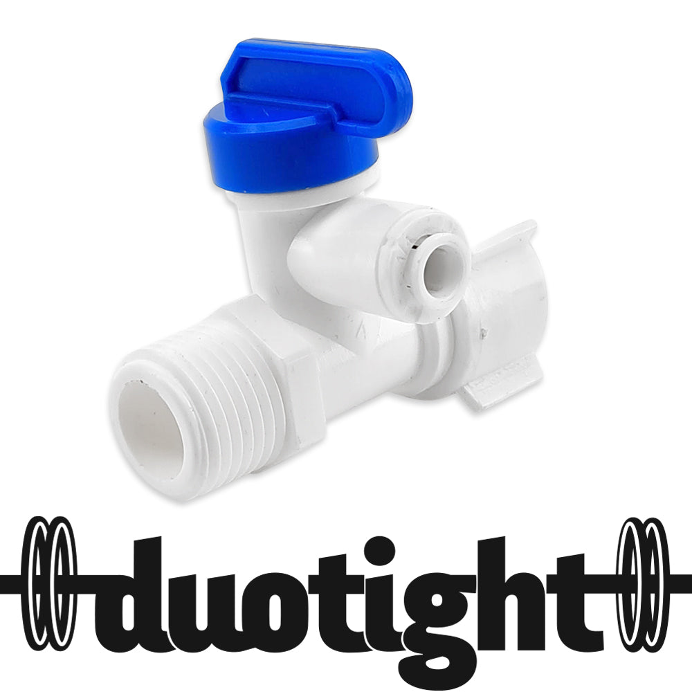 This male to female device is a handy little device so it's easy to connect 1/4inch tubing to your mains water supply.