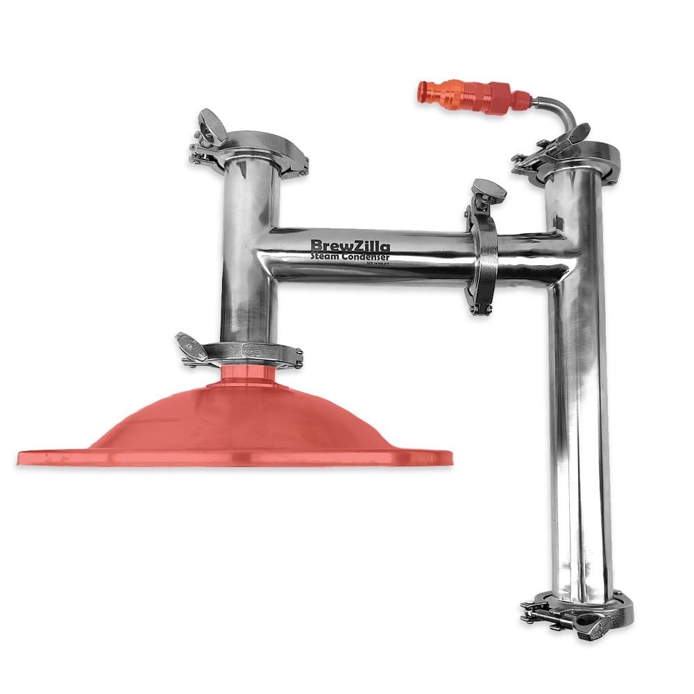 Easy to use and assemble, can be used with a wide range of configurations. Comes with removable end cap for adding hops, yeast nutrient or whirlfloc during the boil. 