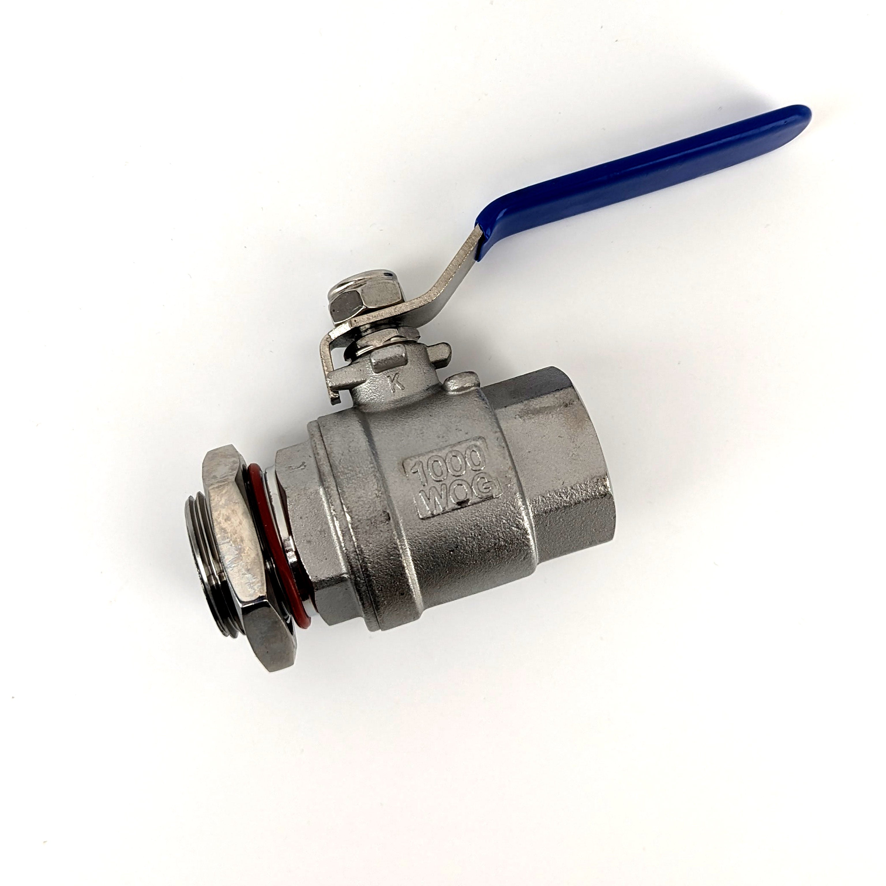 1 Inch Stainless Ball Valve Assembly - KegLand