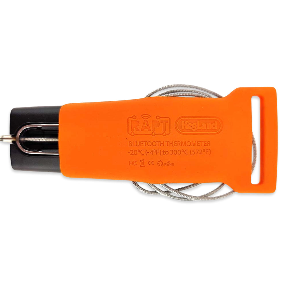 This low energy RAPT enabled Bluetooth Thermometer is compatible with the Gen 4 BrewZillas and RAPT Temperature Controllers and RAPT Fermentation Chambers.