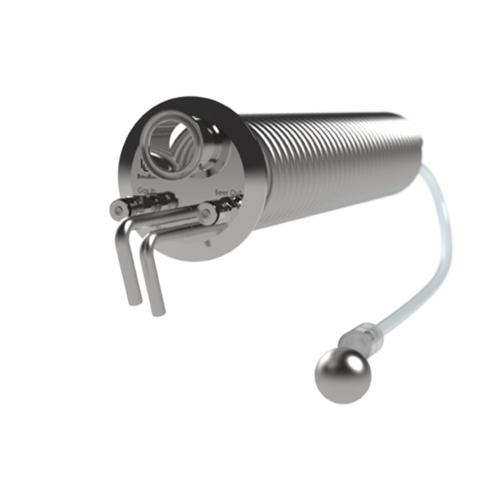 Upgrade your standard model X-series conical with the ultimate in-solution chilling coil.