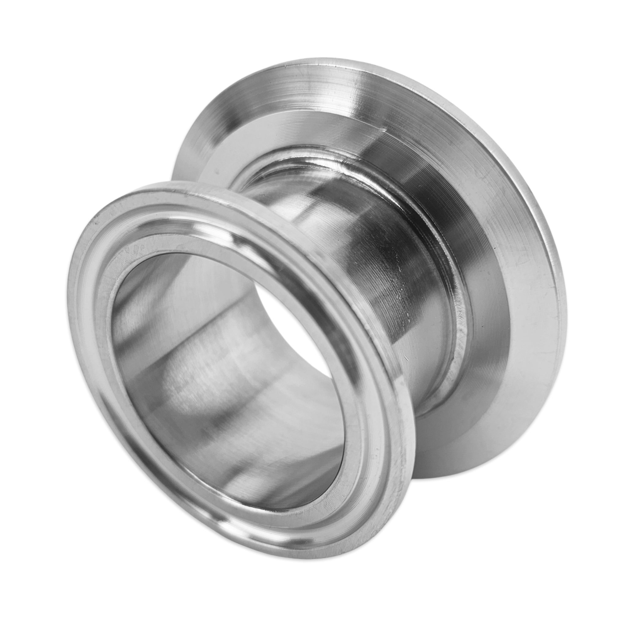 The tri-clover system has been a common connection type in the food processing industry and medical industry as its easy to clean, sanitary and no threads are exposed to the product contained in the fittings.