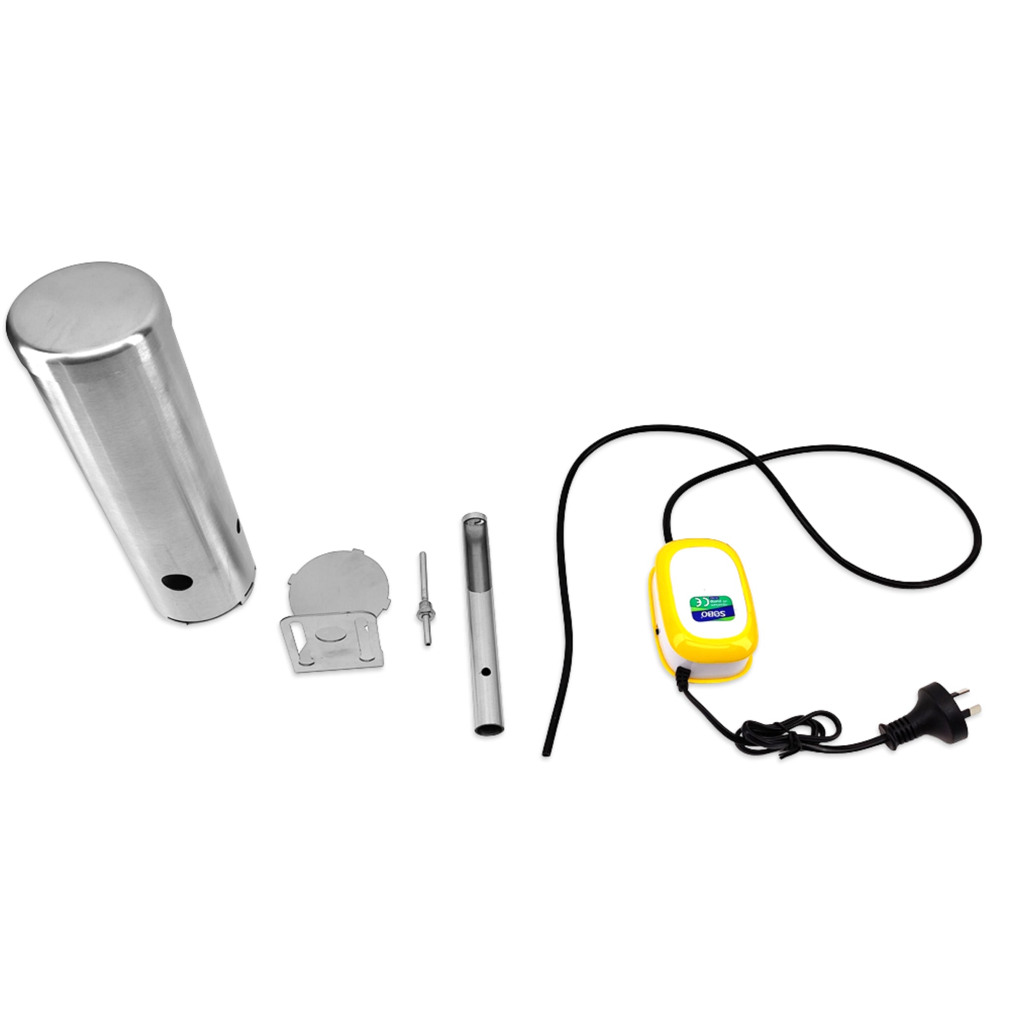 Individual parts list for the HIZO Cold Smoke Generator.