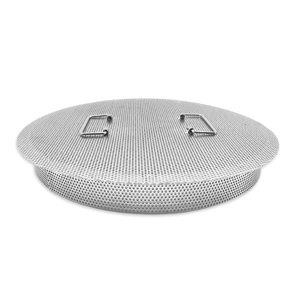 Welded handles for ease and strength. This false bottom is so strong it withstood the weight of 1 x 100kg KegLand Staff member with 1 x 80kg Secondary KegLand Staff member.