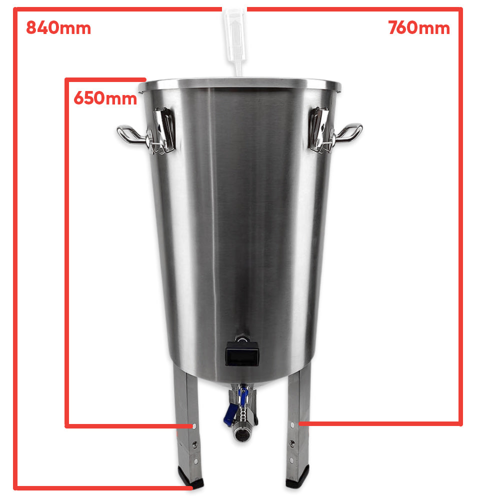 32L Fermenter heigh differential schematics.