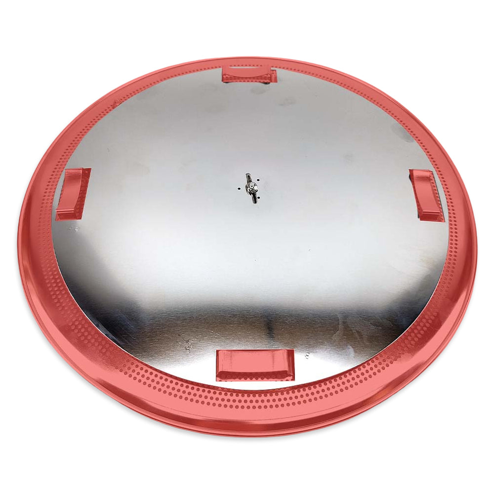 Due to the concave bottom and central draining hole, the wort being recirculated through the pump will pass through the malt pipe and then down through the boiler false bottom. The wort would normally then follow the path of least resistance, making a b-line for that drainage hole.