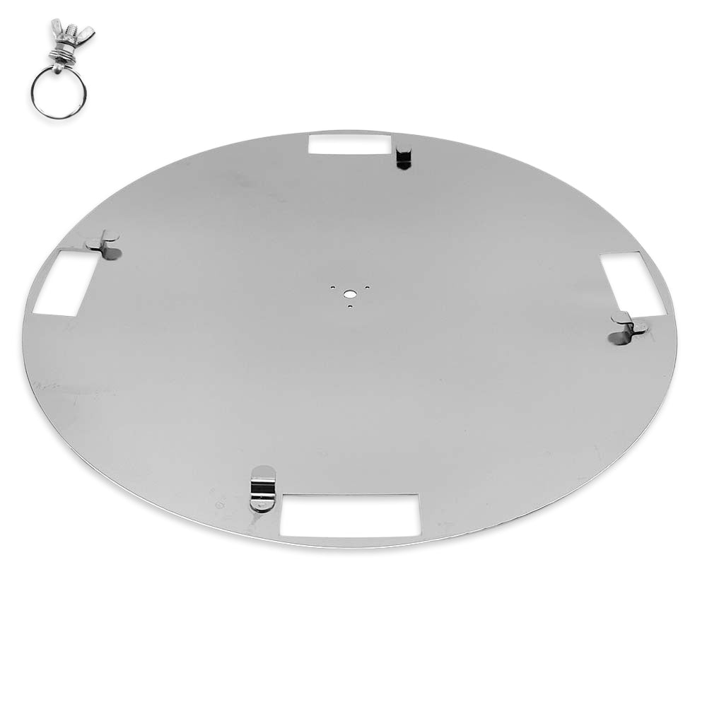 What this Heat Exchanger Dish does is force that recirculating wort up to the edge of the BrewZilla base and pass over the elements for a longer period, this then aids in faster heating exchange with the wort & which can help you on a brew day reach those temperatures much quicker.
