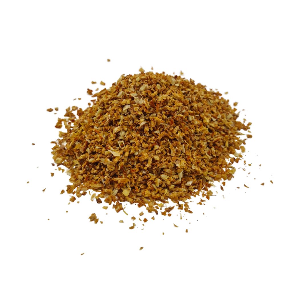 100g of Dehydrated Grapefruit peel to add zingy citrus flavour and balancing bitterness to your gin.