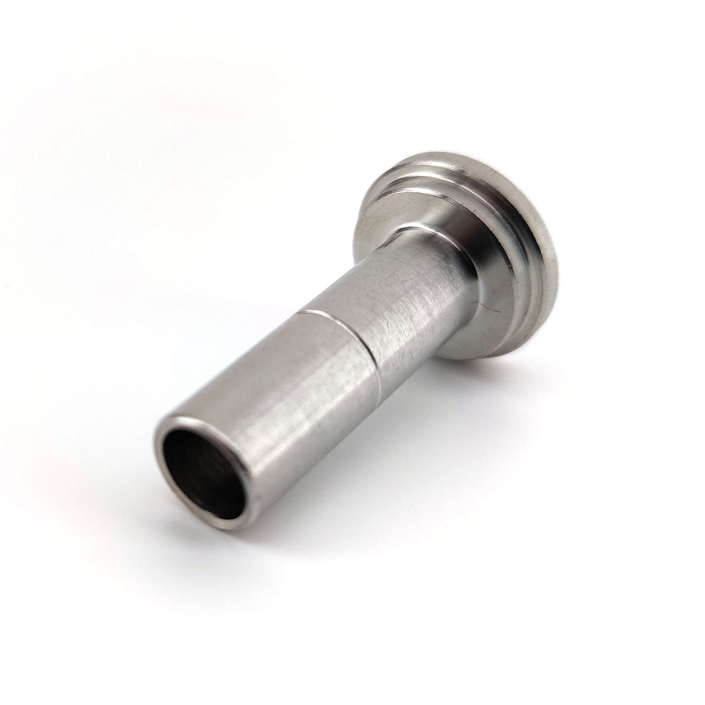 It is also 9.5mm duotight compatible due to the groove around the barbtail. This opens up a pandoras box of fittings that can be fitted