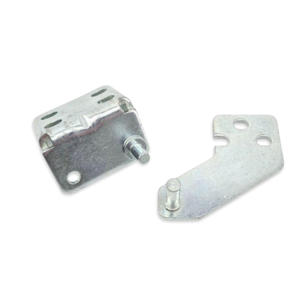 These Right (Top and Bottom) door hinges will allow you to swap the side that your RAPT Fermentation Chamber door opens from the right hand side to the left hand side.