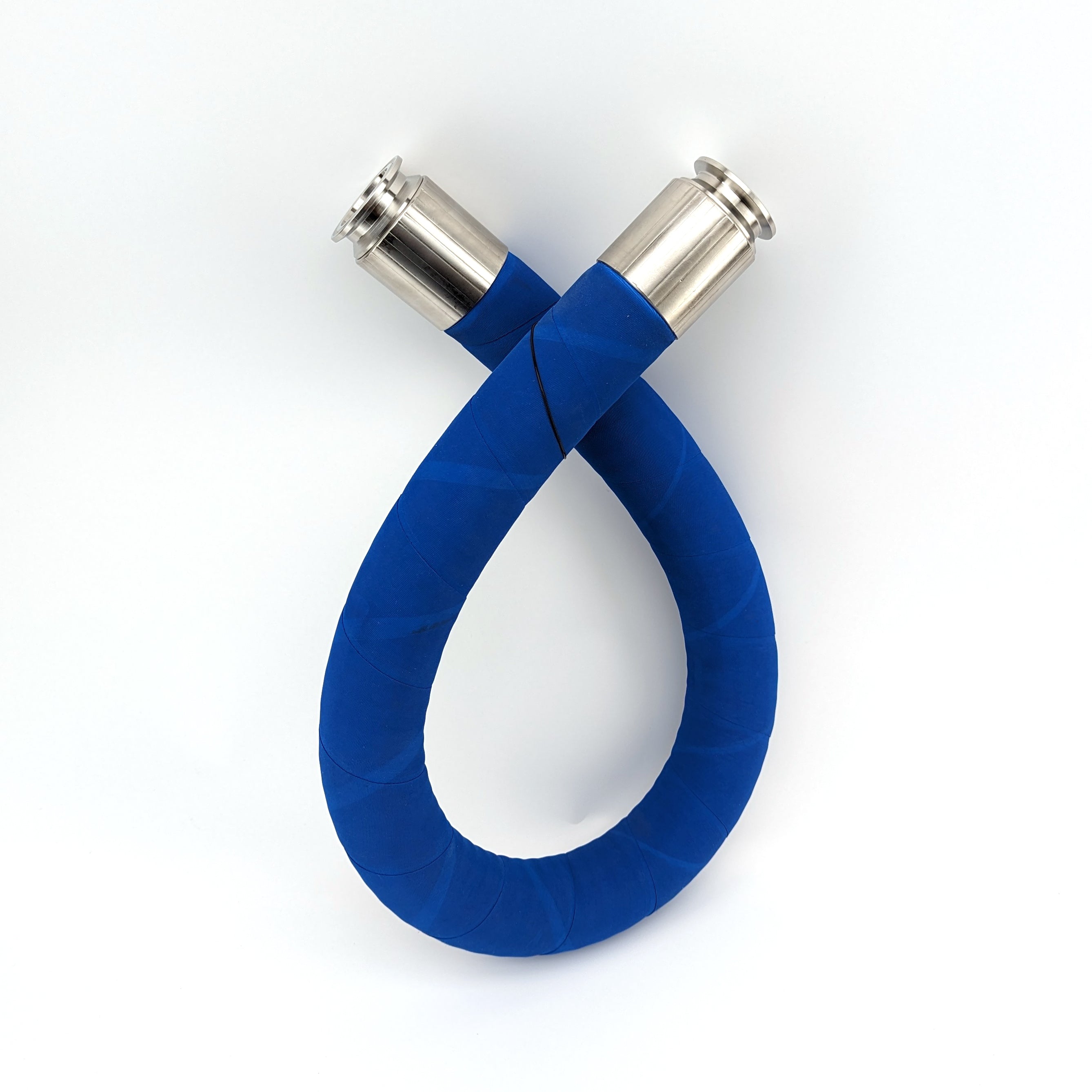 Commercial Beverage and Safe Food Handling Fitting designed for seamless sanitary flow. Please note: These must be crimped/swaged onto the hose. Hosing not included.