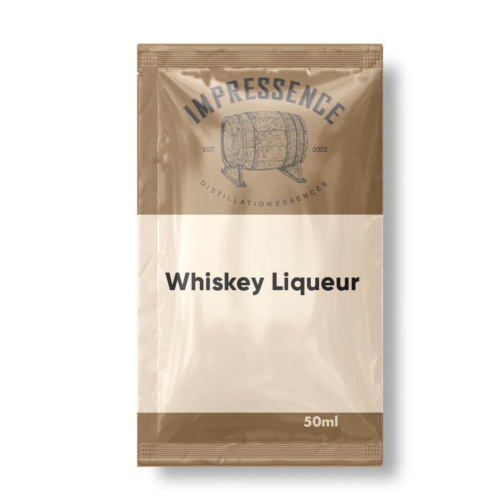 Impressence Distillation Essences - Whiskey Liqueur Spirit Flavouring - 50ml sachet.