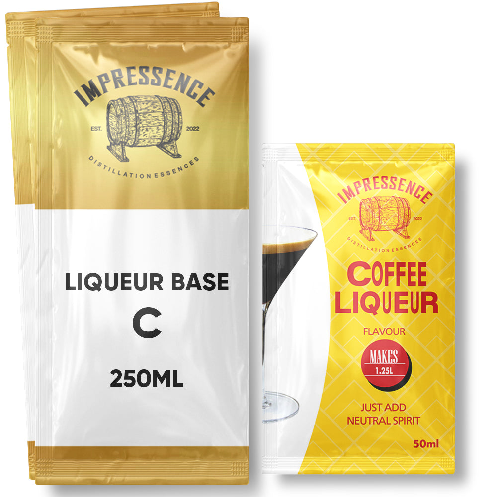 Add entire contents of 2 x KL46848 - Impressence - Liqueur Base C - 250ml sachets.