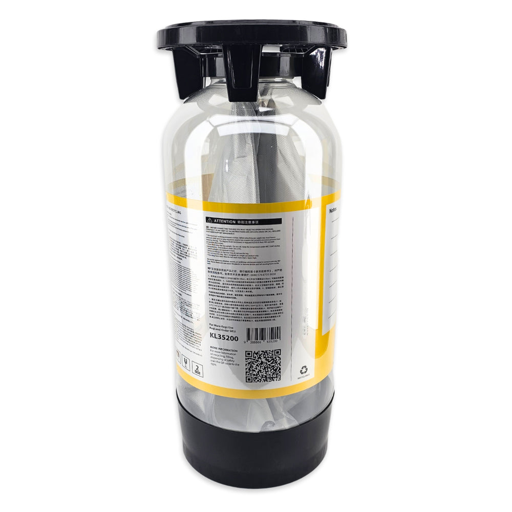 20L Talos One Way Keg - A-Type - Keep your beverage fresher for longer and dispense with a standard A-type coupler