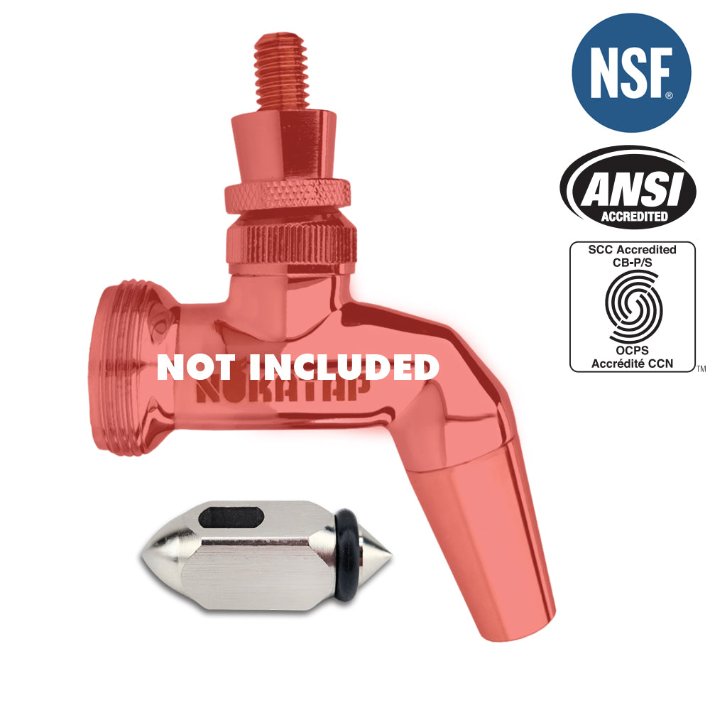 This part suits KL15508 - NukaTap SS Gen 2 Taps. This is if you only want a stainless steel shuttle that uses an o-ring rather than the Gen 2 Overmolded Nuke shuttle.