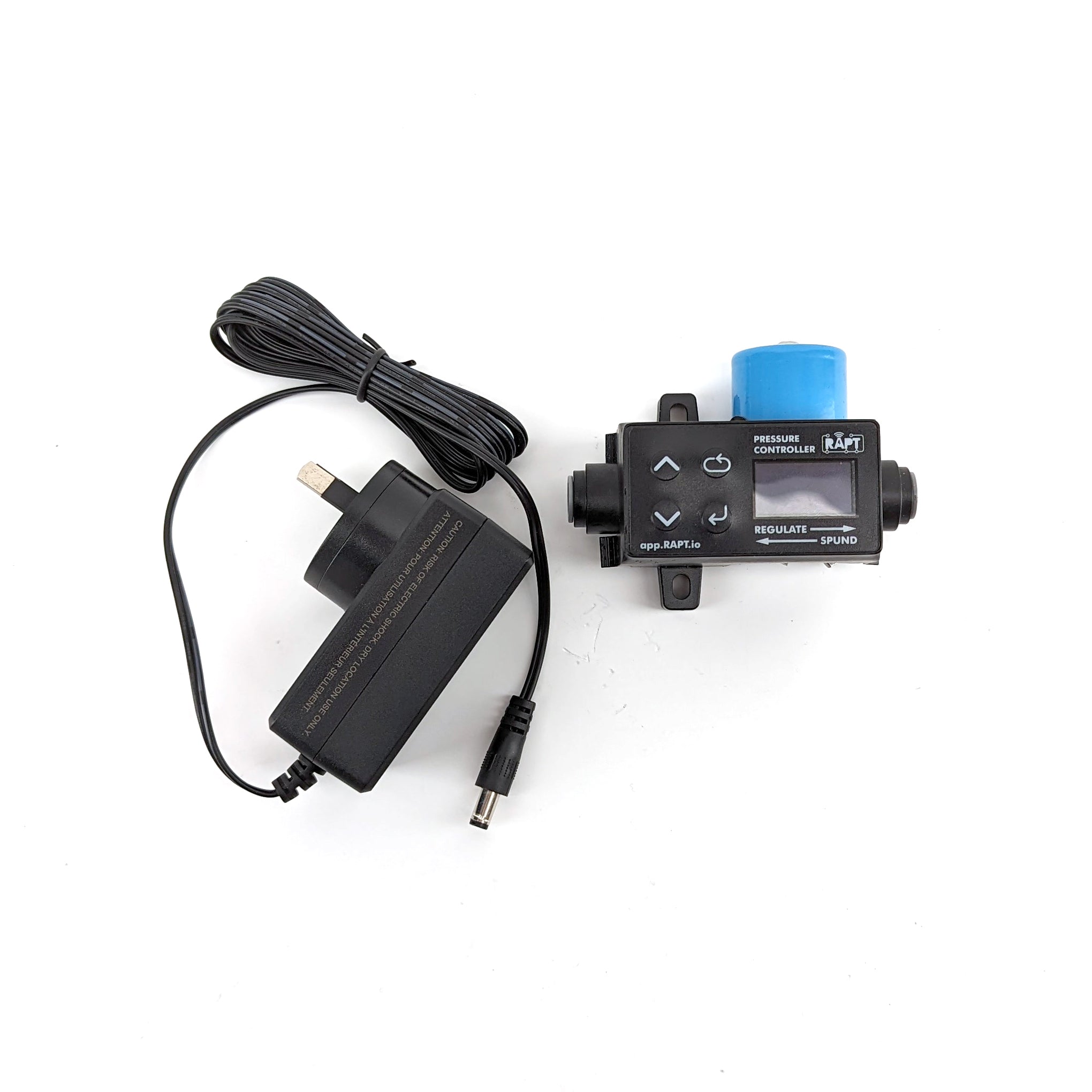 Digital spunding & regulator device for fermentation, home brew, wine making, or pneumatics