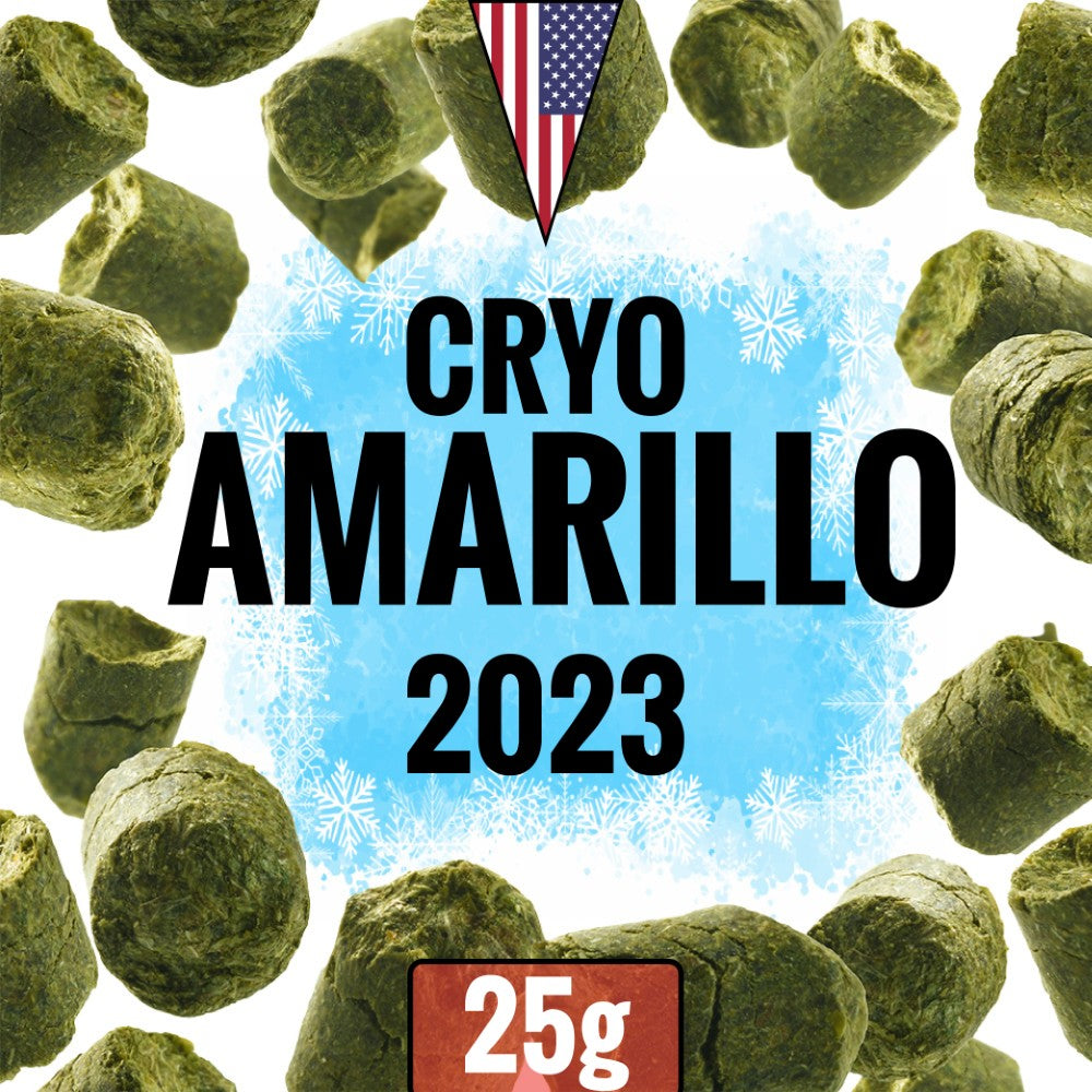 CRYO Amarillo - (25g Pellet Hop) - Graphic