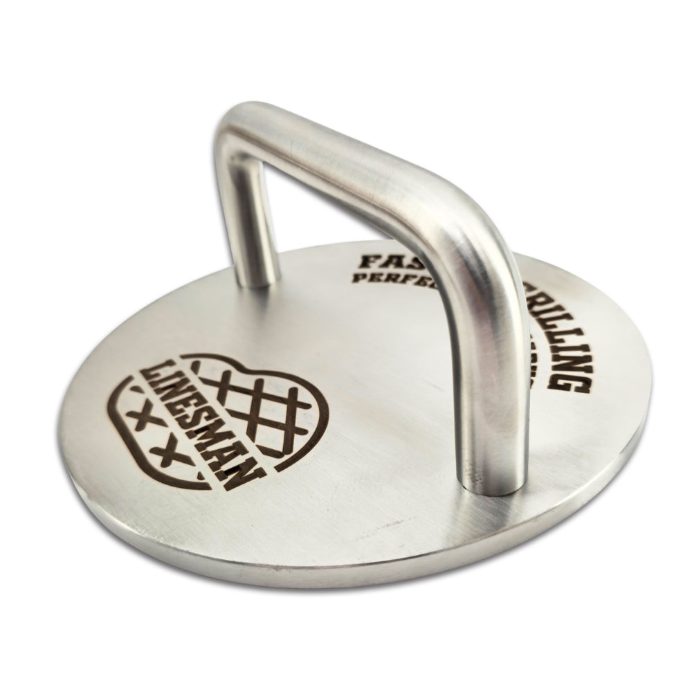 The perfect gift for those who love to cook meats and vegetables on the BBQ. Get perfectly even sear lines when you use the Heavy Duty Lines Man Grilling Weight.