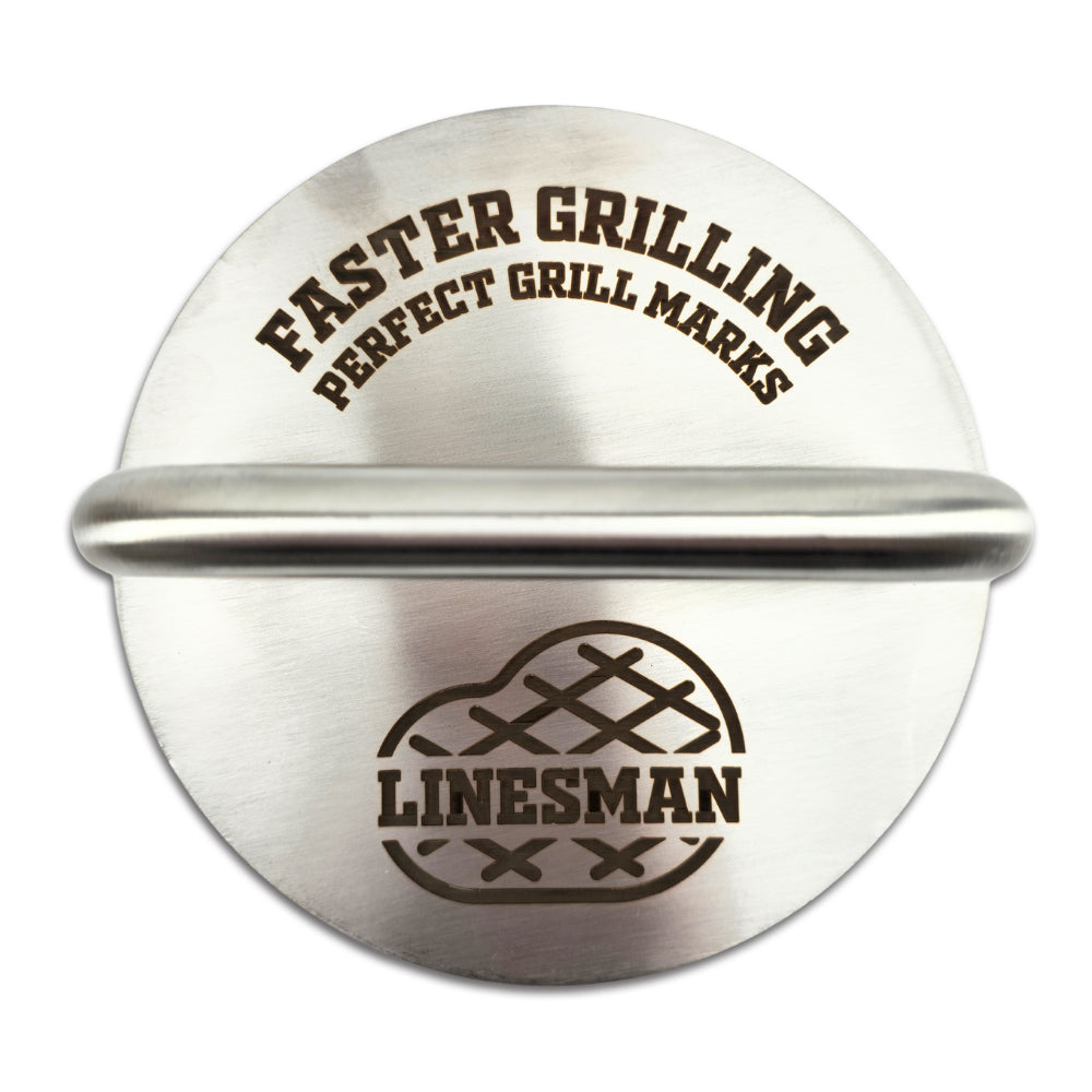 The perfect gift for those who love to cook meats and vegetables on the BBQ. Get perfectly even sear lines when you use the Heavy Duty Lines Man Grilling Weight.