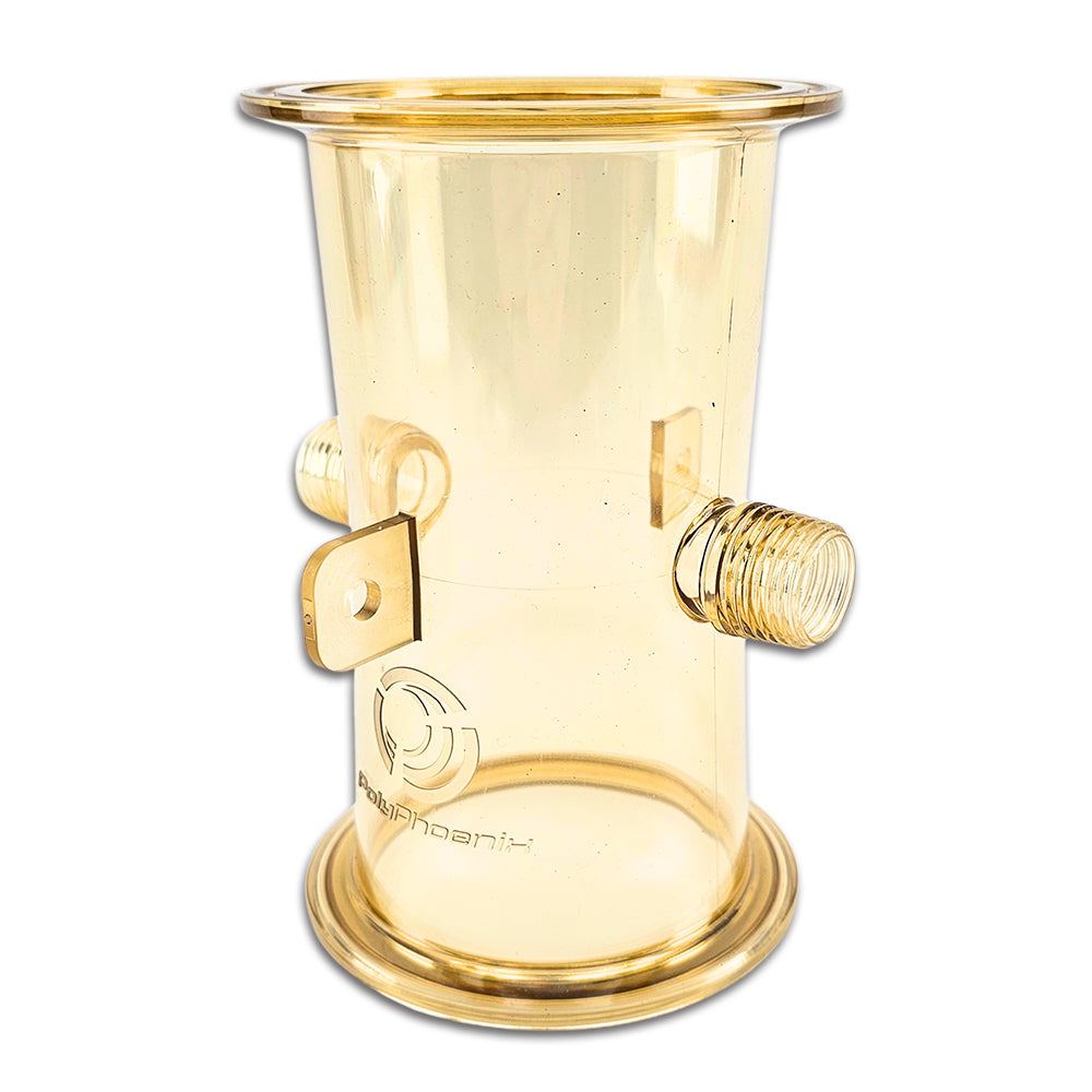 The most common piece to the Modular PolyPhoenix Distilling units is the 3" Tri-Clover Straight Piece. Get the most versatile modular see through still on the market.