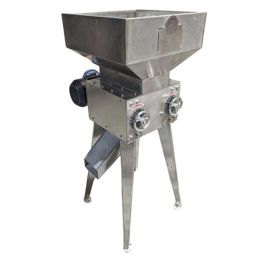This reliable and low maintenance industrial/commercial grain mill is ideal for a brewery or large home brew store that want a long lasting mill for commercial use which is fast.