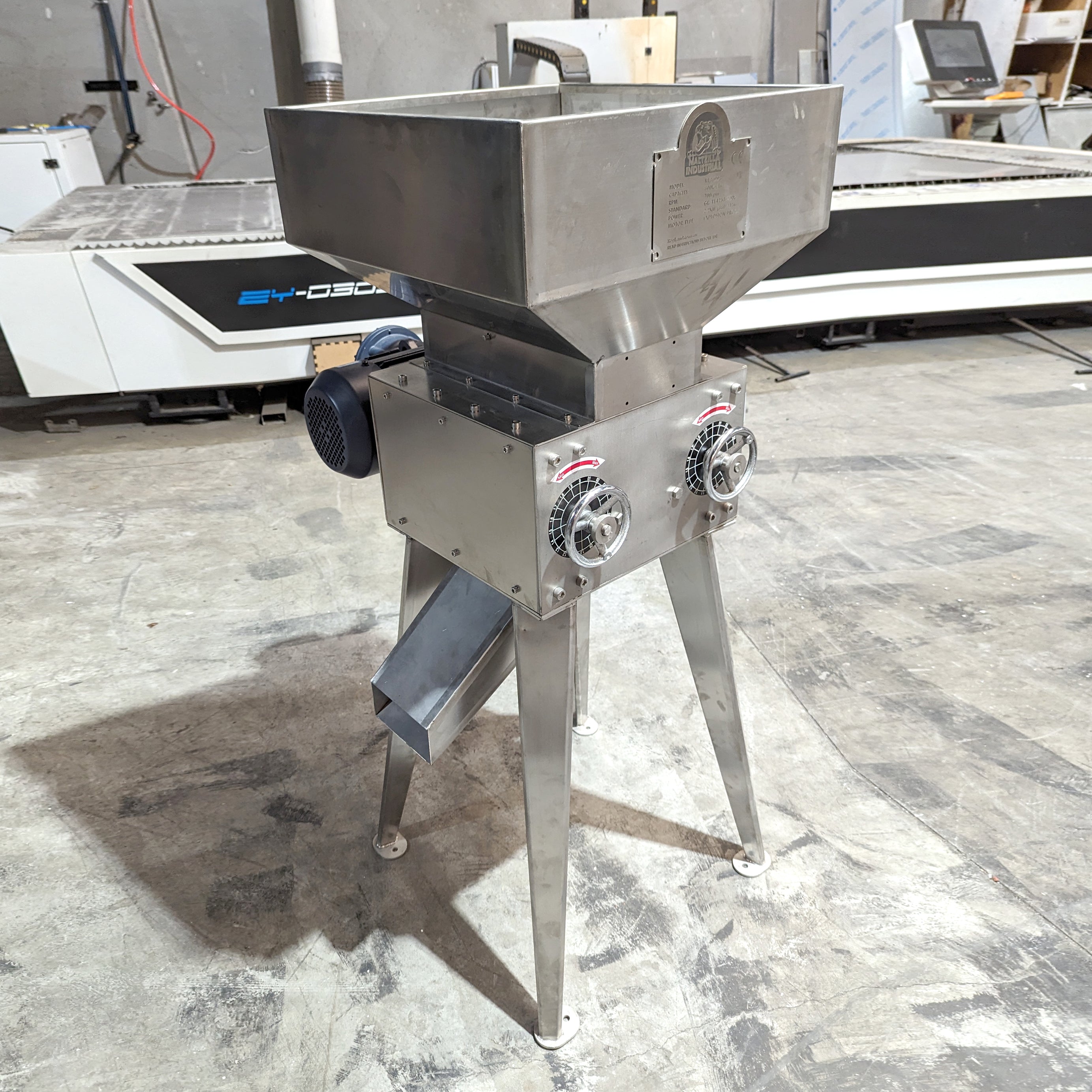 Commercial Brewer Grain Mill for Micro-Brewery or Home Brew Store