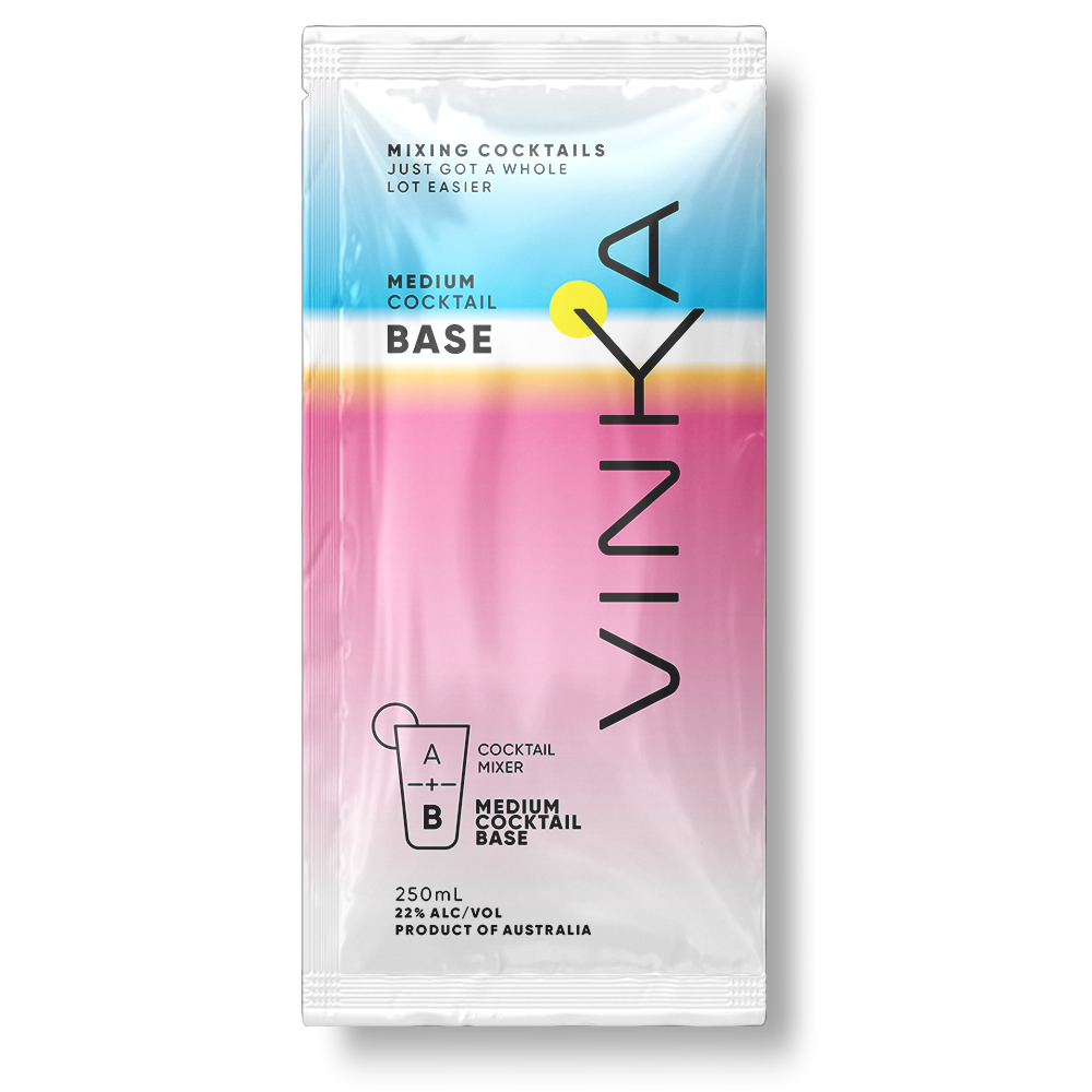 VINKA Medium Cocktail Base. The preferred balanced medium ground for most of the cocktail range.