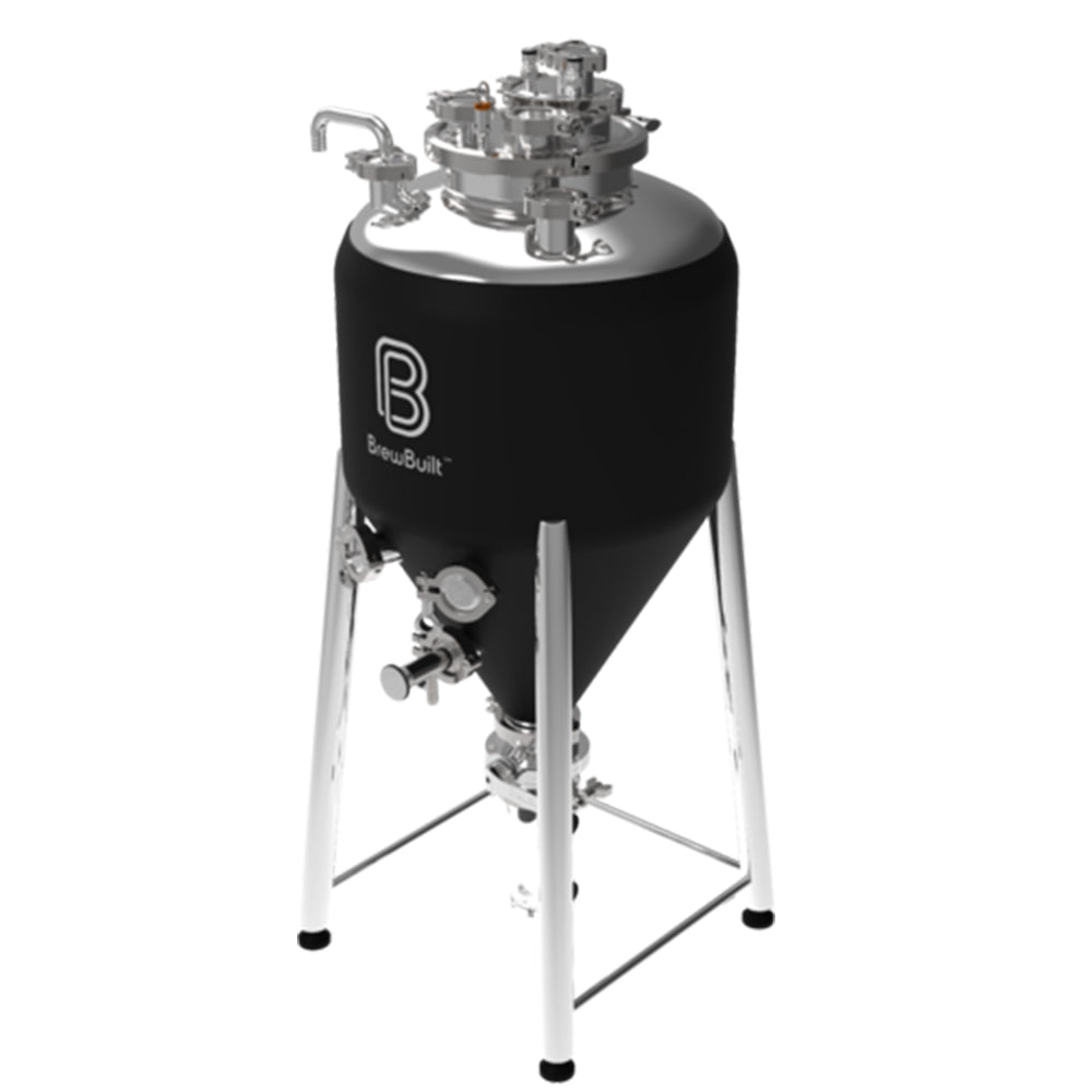 53L BrewBuilt X3 Uni Conical Fermenter Jacketed Stainless Steel (14g
