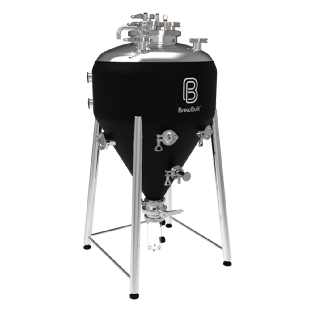 The second largest in the X3 in the range is a conical jacketed unitank that offers leading design features that have long been reserved for pro-level fermentation tanks.