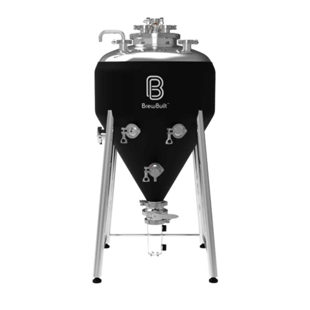 The second largest in the X3 in the range is a conical jacketed unitank that offers leading design features that have long been reserved for pro-level fermentation tanks.