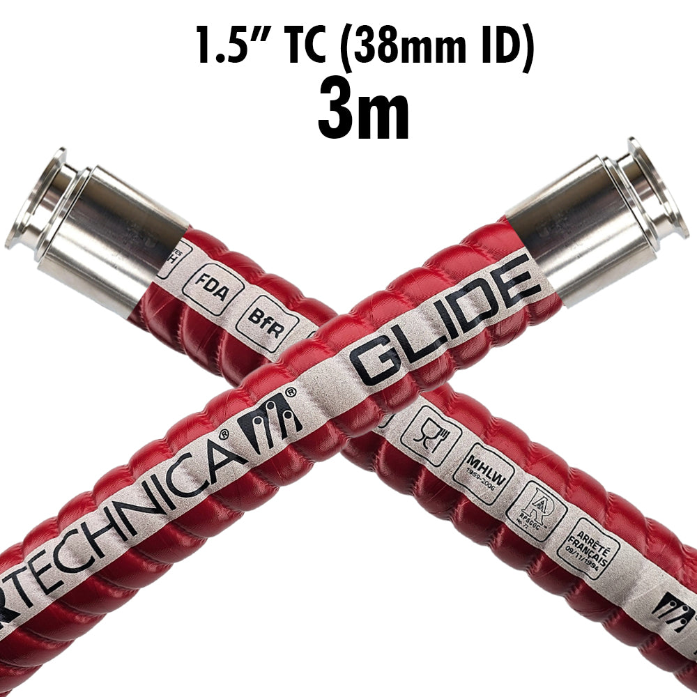 A premium grade low permeation extra flexible suction and delivery hose suitable for beer wine and spirits. Chemical, oil, abrasion resistant, non-marking and easy to clean cover. Phthalates free.