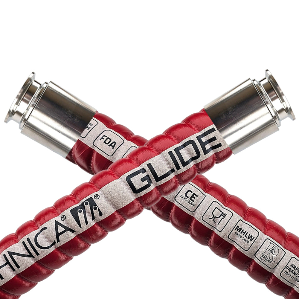 A premium grade low permeation extra flexible suction and delivery hose suitable for beer wine and spirits. Chemical, oil, abrasion resistant, non-marking and easy to clean cover. Phthalates free.