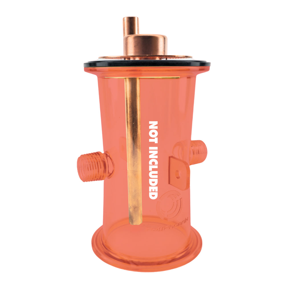 Like most good bubble plates on the market, this too is made from copper. The more copper the vapour passes through, the more impurities get stripped out.