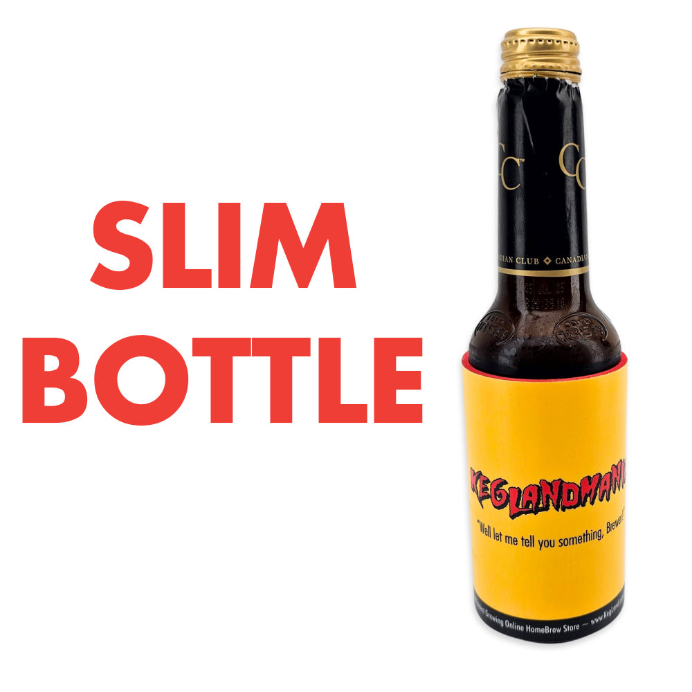 Well let me tell you something, brewer. KegLand stubby and bottle cooler holder flat pack.