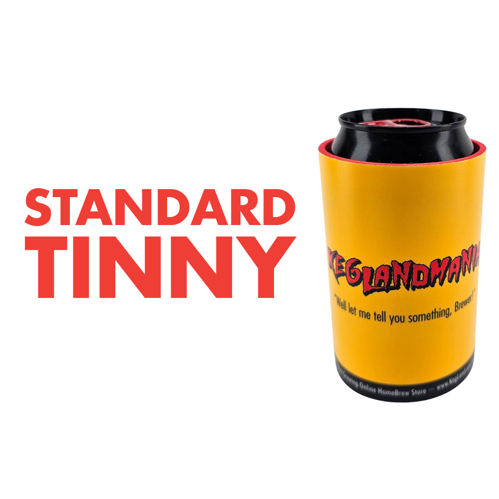Well let me tell you something, brewer. KegLand stubby and bottle cooler holder flat pack.