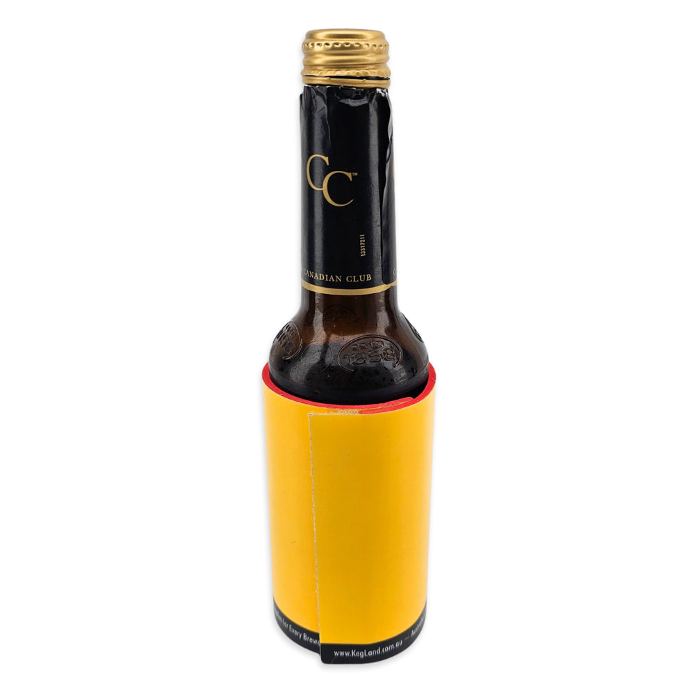 Well let me tell you something, brewer. KegLand stubby and bottle cooler holder flat pack.