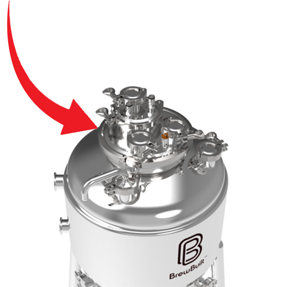 This is a replacement 8 Inch TC Silicone gasket seal for the BrewZilla X3 Conical Uni Tank Fermenters.