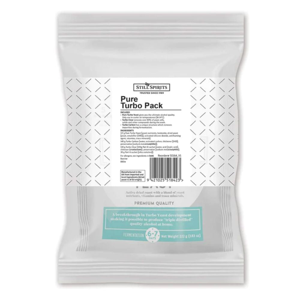 Photo of Pure Turbo Pack Ingredients