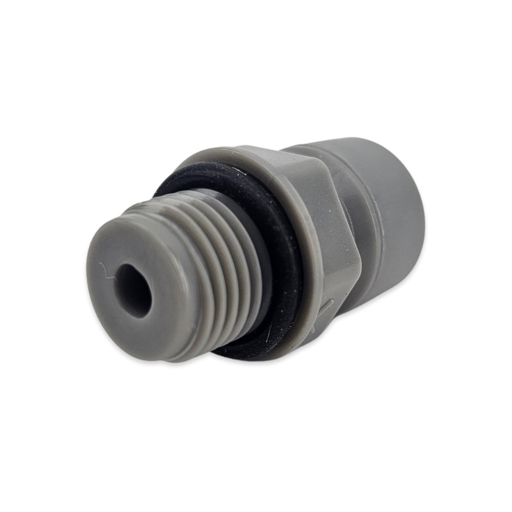 6.35mm x 1/4" duotight fitting. Easily attach a carbonation cap to 1/4" threaded fittings like a MK4 Regulator.
