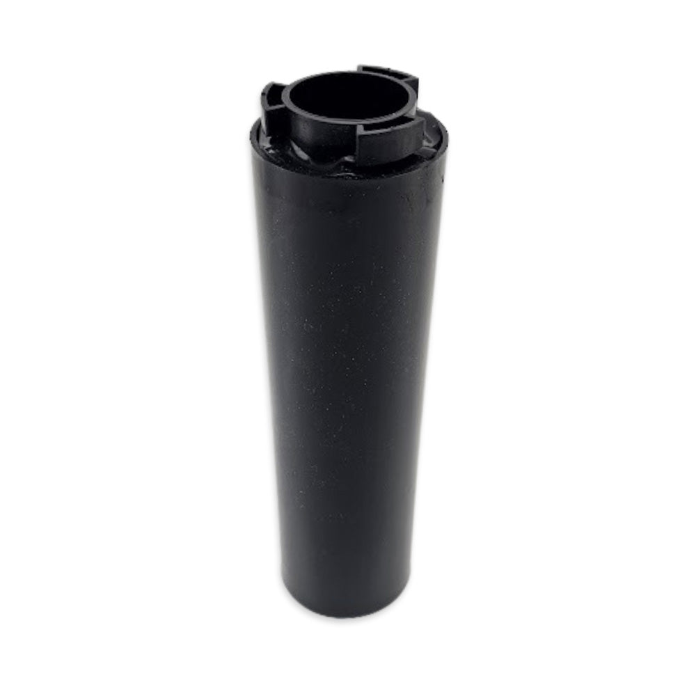 This piece twists into your KegLand Kegerator Font Port. It will allow you to insulated your liquid lines through a bench top material into your font. 