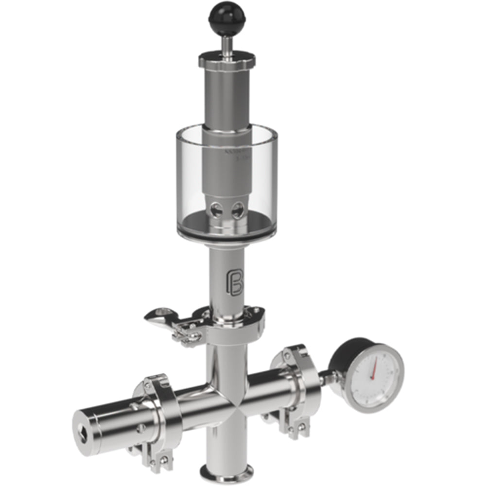 This is a no compromise, professional level hardware kit that allows for safe pressure fermentation in an X-Series Uni Conical.