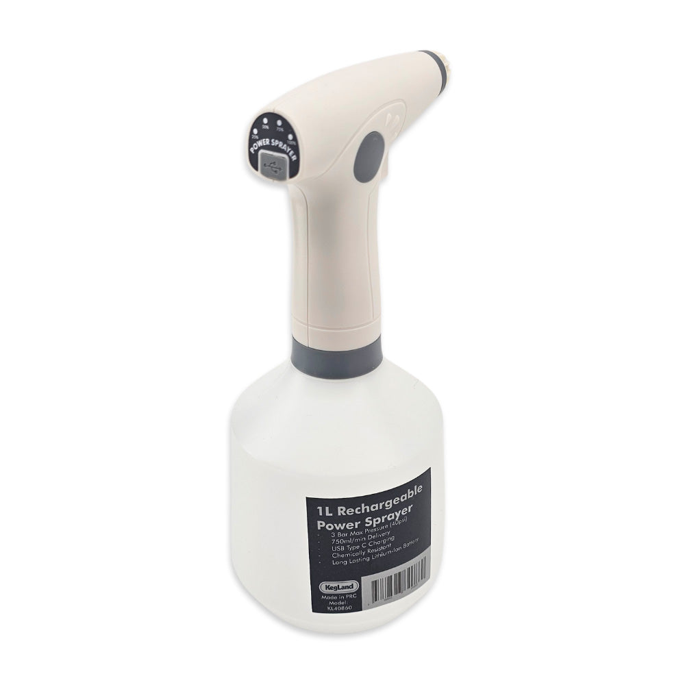 Perfect for spray disinfectants all the way to watering of indoor plants. When coupled with the Multi-Post attachment, you can utilise pressure to clean beer lines.