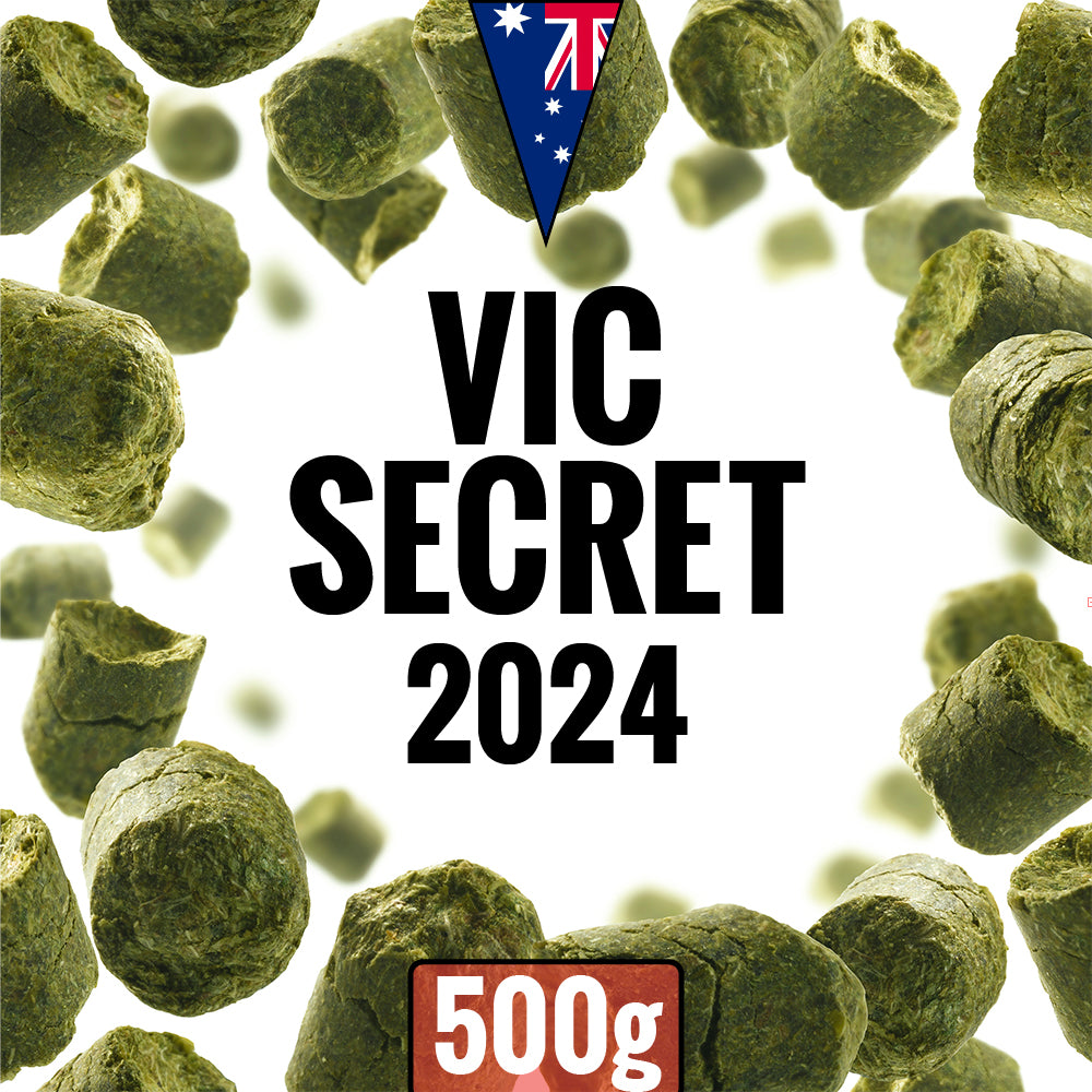 Vic Secret - (500g Pellet Hop) - Graphic