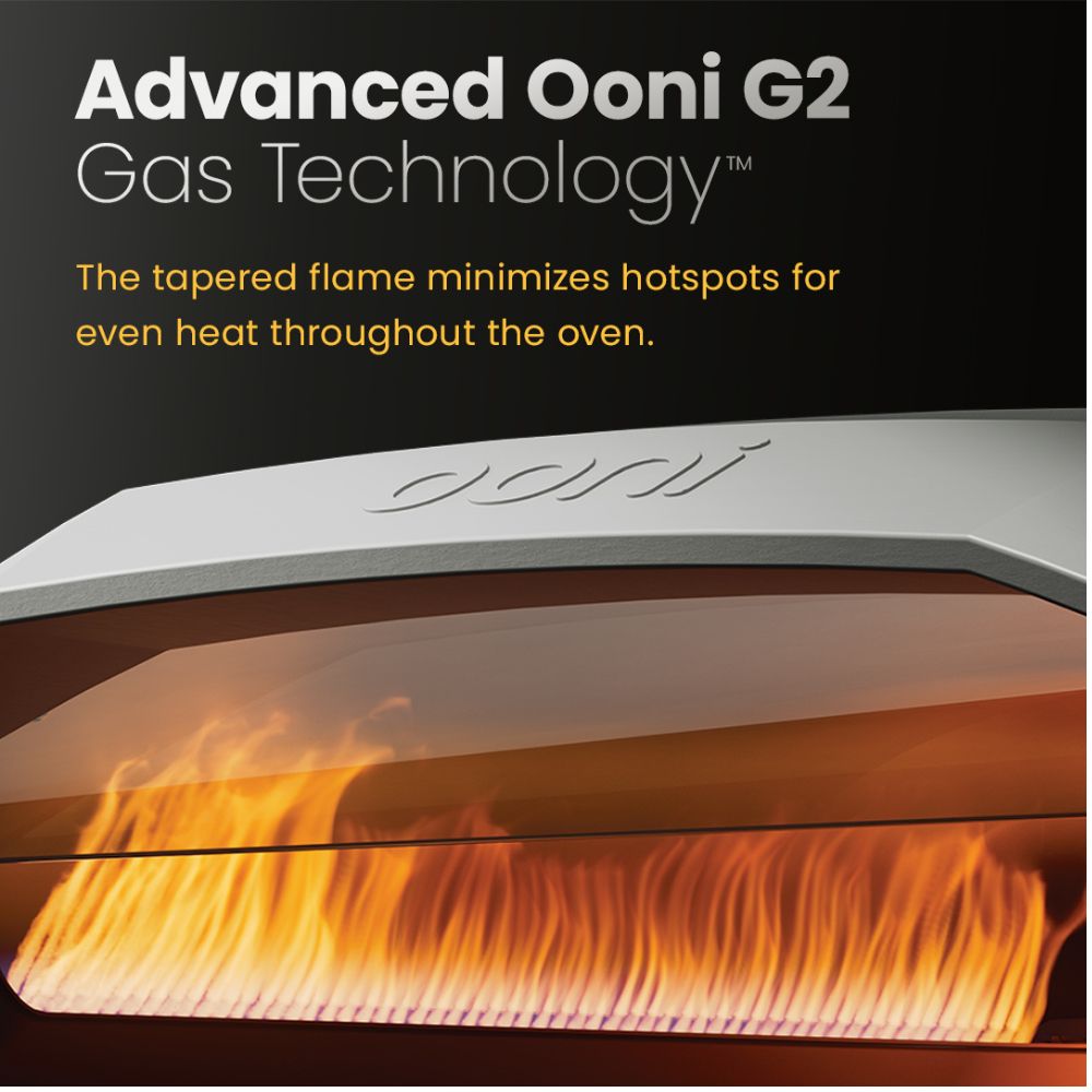 Ooni Koda 2 Max 24 Inch Gas Powered Pizza Oven G2 Gas Technology