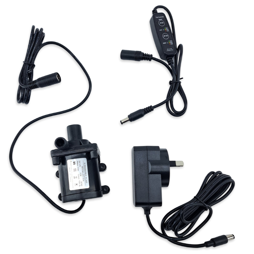 Submersible small pump for Hydroponics.