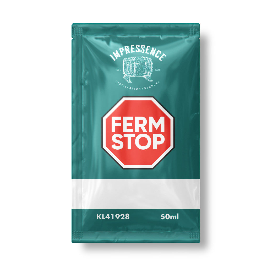 FermStop is an effective spoilage preventer to the fermentation process.
FermStop is a powerful yeast inhibitor, rather than killing off the yeast, it hinders the yeast's ability to multiple and be active.