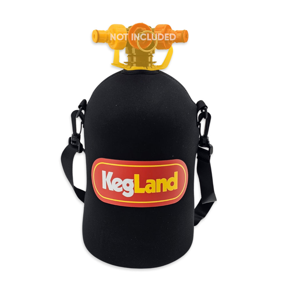 Keep your beer colder for longer with the KegLand Oxebar Neoprene Jacket / Parka. Made with a rigid bottom cap to avoid the dragging scratches that could pop your keg.