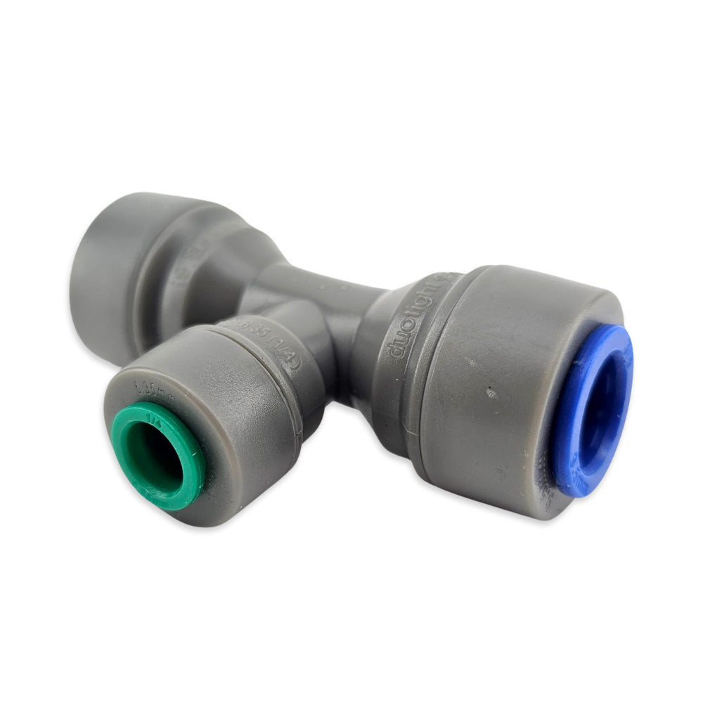 This reducer is suitable for our EVABarrier Beer & Gas hosing in 9.5mm (3/8") OD line to 6.5mm (1/4") OD Hosing. 